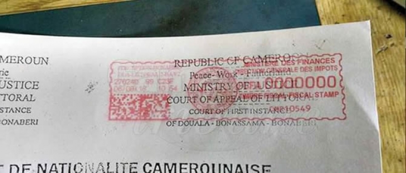 Gestion des droits de timbres fiscaux